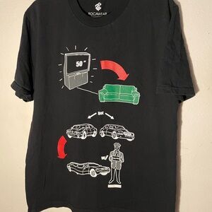 Rocawear Black Graphic Tee - Short Sleeve